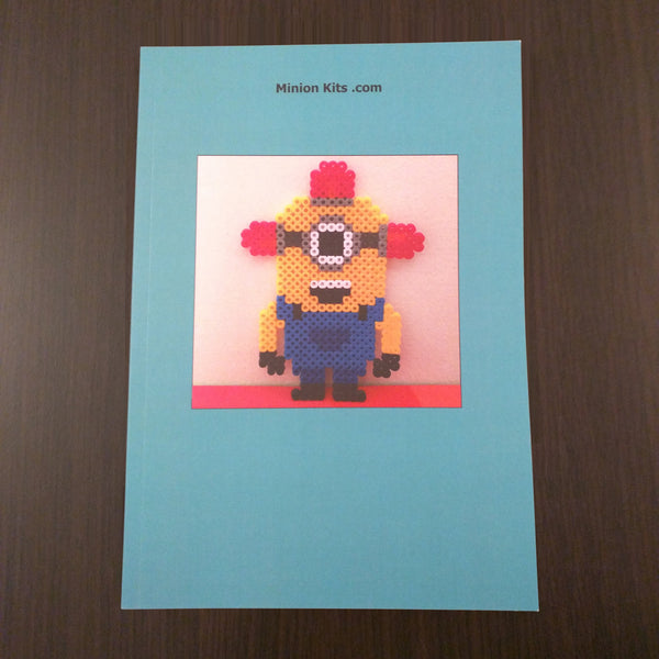 Minion Kits Book of 43 Fun Bead Patterns for Hama Perler